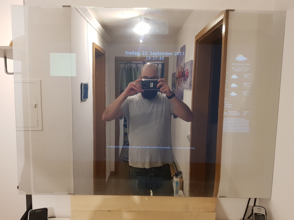 Prototyp Smart Mirror