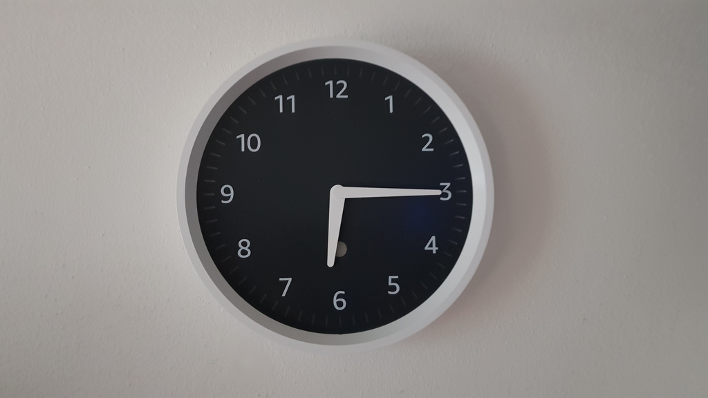 Echo Wall Clock