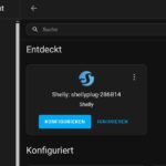 Shelly Geräte in Home Assistant integrieren